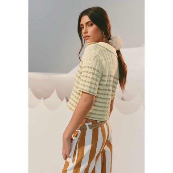 Urban Outfitters Kimchi Blue Oliver Button-Down Polo Sweater - Picture 16 of 16